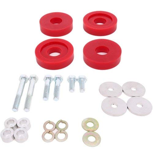 Suspension Differential Bushing by BMR – Stock, Red, Model BK051