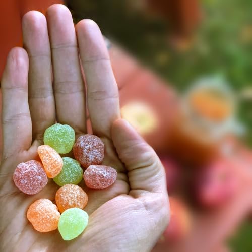 Sour Patch Kids Apple / 10 Ounce (Pack of 6) / Green,Orange,Red Gummy Candy