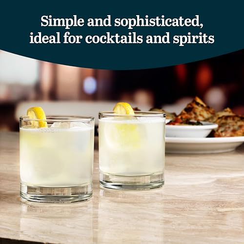 Libbey Heavy Base Rocks 24 / 24 Count (Pack of 1) / Heavy Base Old Fashioned Glasses