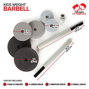 Modern Innovations Barbell / Black/Grey / 29 inches x 7 inches Categories