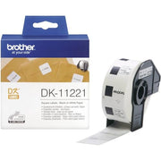 Brother Square Labels (23 x 23 mm) / Standard / White Labeling Tapes