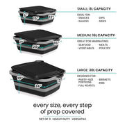 Modern Innovations Black / 3 Bus Tubs