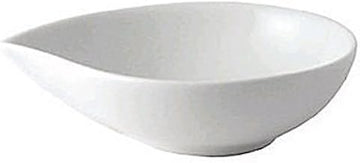Front Of The House Sampler White 2 Oz Teardrop Bowl