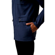 Cotton by TravisMathew – XX-Large, Leather, Mood Indigo, Model Horizon Jacket