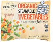 Woodstock Farms Organic Steamable Mixed Vegetables, 12 Ounce - 12 per case.