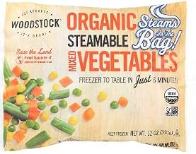 Woodstock Farms Organic Steamable Mixed Vegetables, 12 Ounce - 12 per case.
