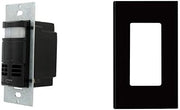 Leviton OSSMT-GDE Multi-Technology PIR/Ultrasonic Wall Switch and Occupancy Sensor, Black with Screwless Wallplates, 10-Pack