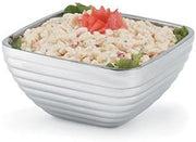 Vollrath 47634 Insulated Serving Bowl - Level Design, Beehive Texture, Square - 3-3/16 Qt. Capacity