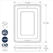 Nordic Ware Big Batch / XL Baking Pan + Lid / Natural Baking & Cookie Sheets