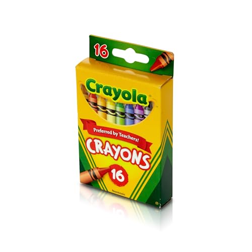 Crayola 16/Pkg / 1 Count (Pack of 1) / Crayon Size 3-5/8InchL x 5/16Inch Diameter Crayons