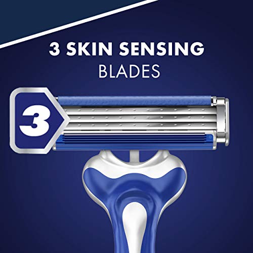 Gillette 8 Count (Pack of 2) / Sensor3 Comfort (8ct) / Blue Disposable Razors