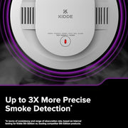 Kidde Smart Smoke & Carbon Monoxide Detector / 5 Inches / White Combination Smoke & Carbon Monoxide Detectors