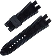 Durable Watch Strap for Roger Dubuis Strap for Excalibur Series | 28mm Nubuck Leather Belt Silicone Watch band Accessories