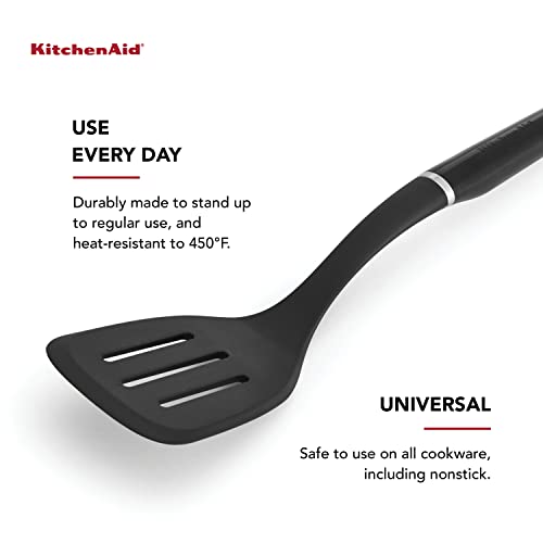 KitchenAid Black / 13.66-Inch (Pack of 12) / Turner Spatulas