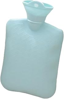 Hot Water Bottle Bag Hotpack for Pain Relief from Headaches, Cramps, Arthritis, Back Pain, Sore Muscles(Blue,1000ML)