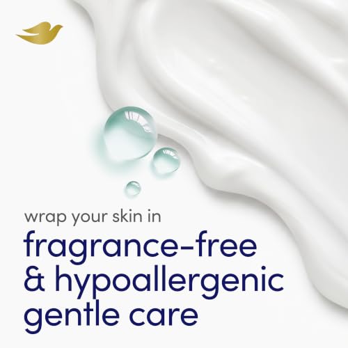 Dove 3.75 Ounce (Pack of 6) / Fragrance Free / White Soaps