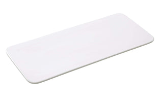 FUJI 18" RECTANGULAR DISPLAY PLATE by Yanco – Porcelain, White, Pack of 6, Model FU-1418