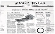PacknWood 2CHPAPNEWSBL 10.6 x 13.8 in. Newspaper Print Paper, White