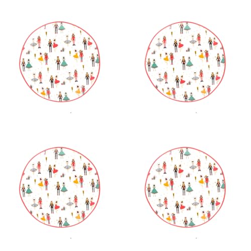 10 Strawberry Street Sugar Plum Dreams / 6" / 1 Appetizer Plates