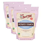 Bob's Red Mill 22 Ounce (Pack of 3) / Resealable / No Color Corn Starch