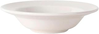 Tuxton Columbia Eggshell 3-1/4-Ounce Fruit Dish, Case of 36, White; Scratch Resistant; Chip Resistant; Lead & Cadmium Free; Dishwasher, Microwave, Oven Safe