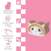 THE LICKER STORE Orange/Blue / 19" / Modern Scratching Pads