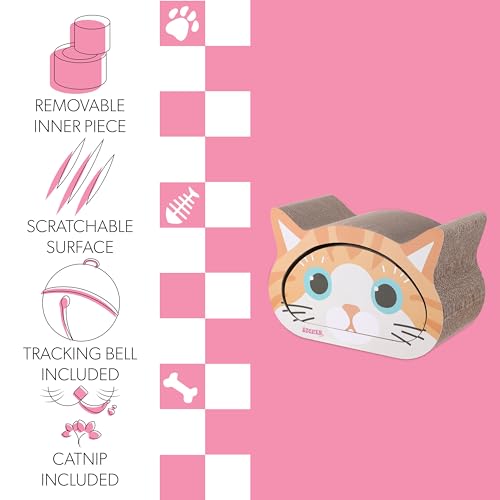 THE LICKER STORE Orange/Blue / 19" / Modern Scratching Pads