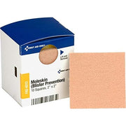 FAE-6013 Pac-Kit by Moleskin Blister Prevention by First Aid Only – 10 Count- Pack of 2, Multi, Model 10 Count