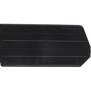 DUS240-250 Solid Stack and Hang Dividers Black 6 Pack by QUANTUM STORAGE SYSTEMS – One Size, Plastic, Black, Pack of 6, Model BIND147