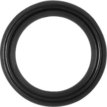 USA Sealing ZUSA-SG-H-1.5 Black 3A & FDA Buna-N Sanitary Gaskets 1.375" ID, 2" OD, 0.203" Thick