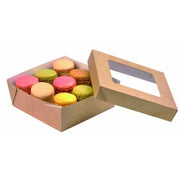 PackNWood 210KRAYB135 Brown 22 Ounce Kray Box with Lid - 250 / CS