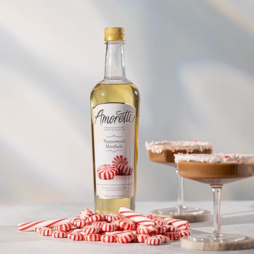 Amoretti Peppermint / 25.4 Fl Oz (Pack of 1) / 1 Syrups