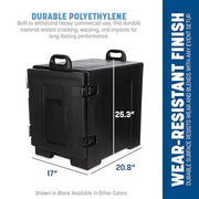 Carlisle FoodService Products Red / 5 Pan Capacity / 6.02 cubic_inches Bus Tubs
