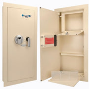 Barska Left Opening / 31 1/2" x 15 1/2" x 4" / Beige Wall Safes