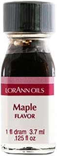 LorAnn Oils LorAnn Maple SS Flavor, 1 dram bottle (.0125 fl oz - 3.7ml - 1 teaspoon) - 24 pack