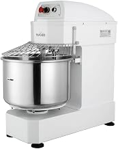 Eurodib LM40T 40-Quart Commercial Spiral Dough Mixer, 220v, White