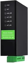 Dual‑Channel Serial Server RS232 RS485 to RJ45(with PoE)