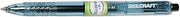 AbilityOne SKILCRAFT Eco-Bottle Retractable Gel Pen 7520-01-658-0393: Dozen, 12 Item(s)