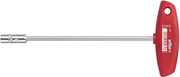 Wiha Socket Spanner with T-Handle Hexagonal Glossy Nickel-Plated (00972) 8 x 200 mm