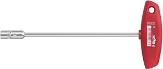 Wiha Socket Spanner with T-Handle Hexagonal Glossy Nickel-Plated (00972) 8 x 200 mm