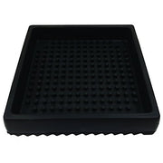 Tablecraft 11.5 x 11.5 x 2 cm / Black / 1 Serving Trays
