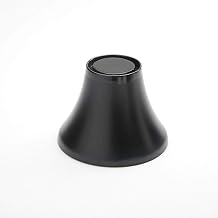 American Metalcraft LFTB65 Melamine Pedestal, Black, 4-7/8"