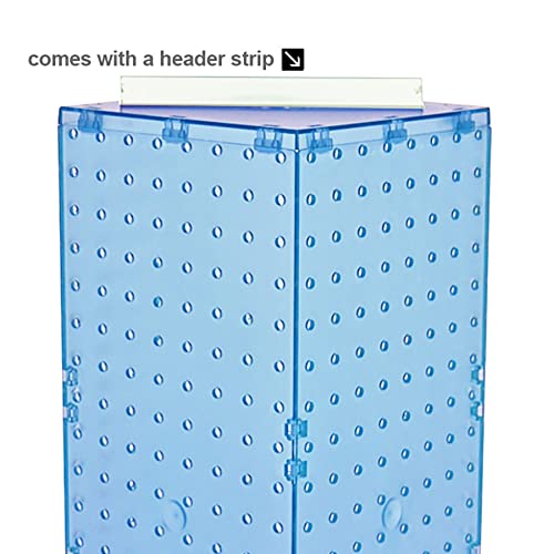 Azar Displays Pegboard Only / Blue / 1 Display Racks
