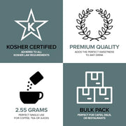 Stock Your Home White / 1000 Count / 1000 White Granulated Sugar