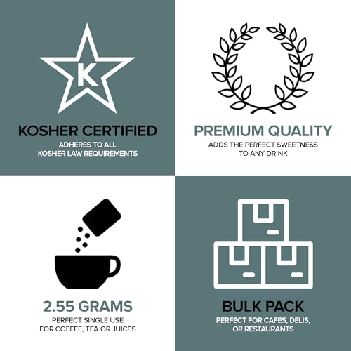 Stock Your Home White / 2000 Count / 2000 White Granulated Sugar