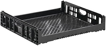 Orbis Black Plastic Stackable Bakery Tray - 28 3/4"L x 26"W x 6"D