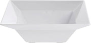 G.E.T. Square White Melamine Serving Bowl - 12" L x 12" W x 4" H