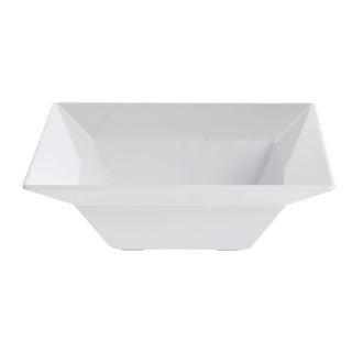 G.E.T. Square White Melamine Serving Bowl - 12" L x 12" W x 4" H by G E T ENTERPRISES LLC – Melamine, White, Model ML-245-W