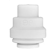 1/4 Inch OD Polypropylene End Cap by John Guest – 1 Count (Pack of 1), Plastic, White, Model PP4608WP