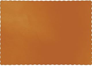 Creative Converting PLACEMATS, 9.5" x 13.4", Orange